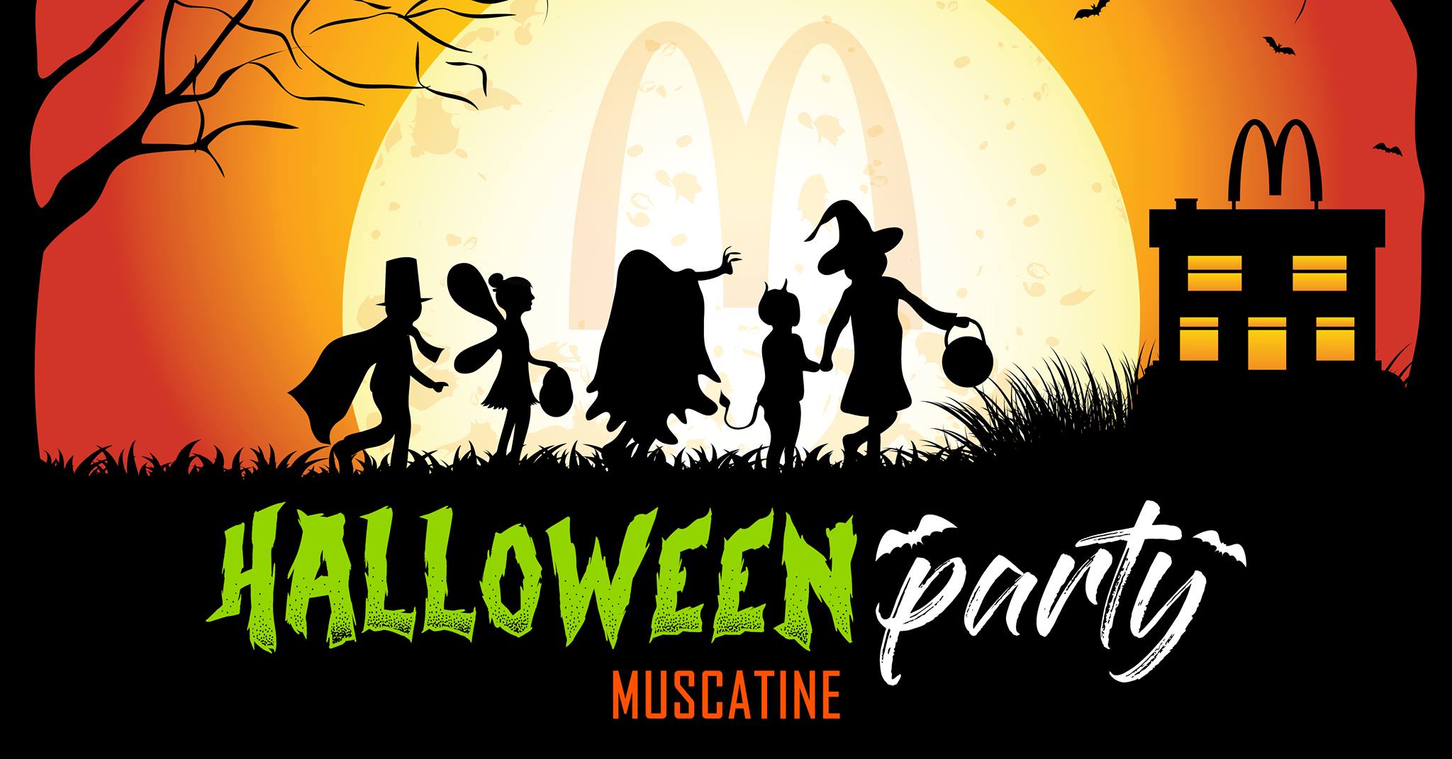Muscatine Halloween party